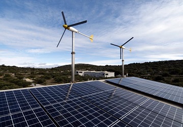 Hybrid Renewable (Solar + Wind) Power Generation System