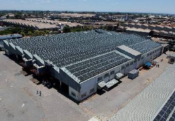 Industrial Solar Power Generation Plant